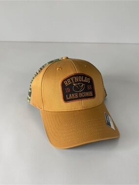 Reynolds Lake Oconee Mustard Yellow Baseball Cap